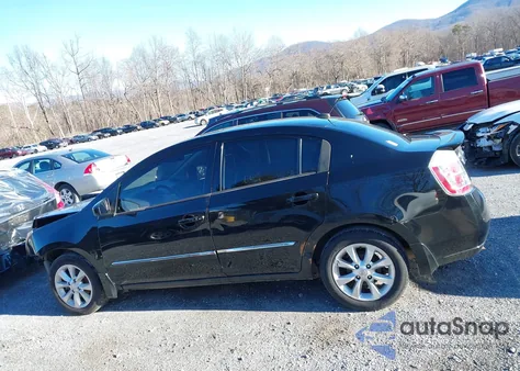 2012 Nissan Sentra 2.0 Sl из США, поврежденный, VIN 3N1AB6AP8CL669947